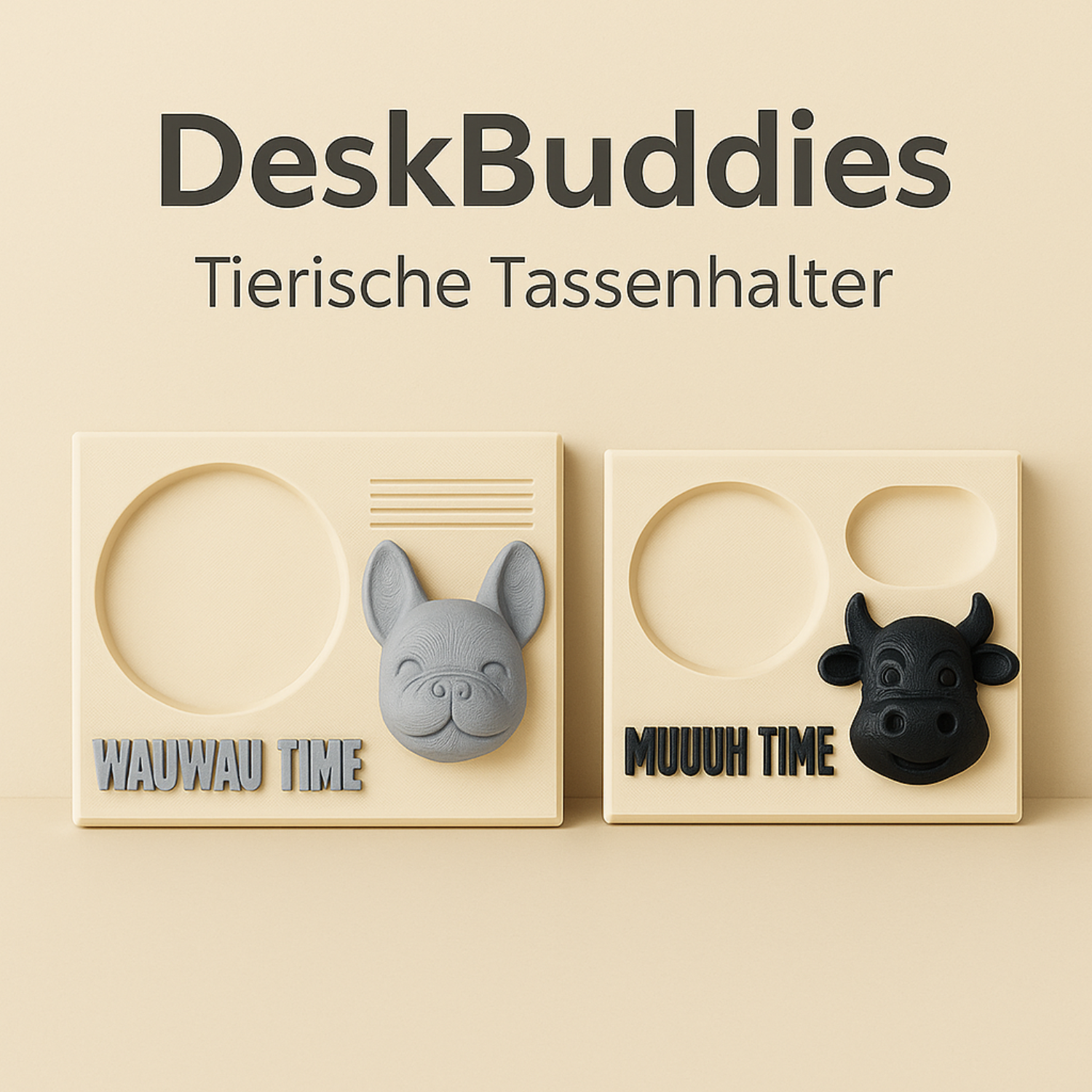DeskBuddies - Tierische Tassenhalter