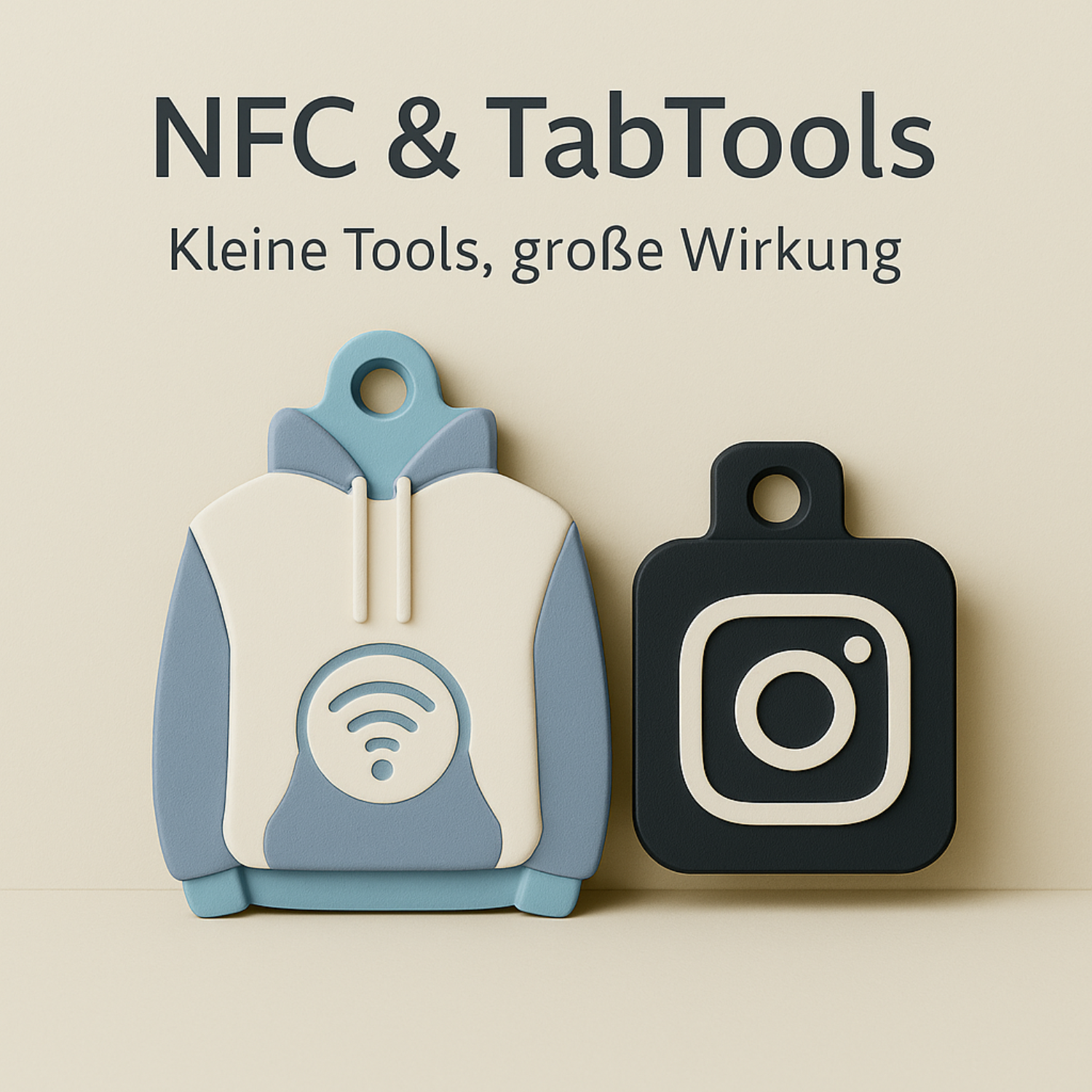 NFC Schlüsselanhänger - Kleine Tools, große Wirkung