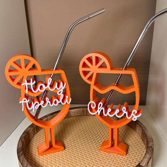 Holy Aperoli! Sommer-Set mit Glashaltern – Cheers & Aperol-Style für deinen Drink