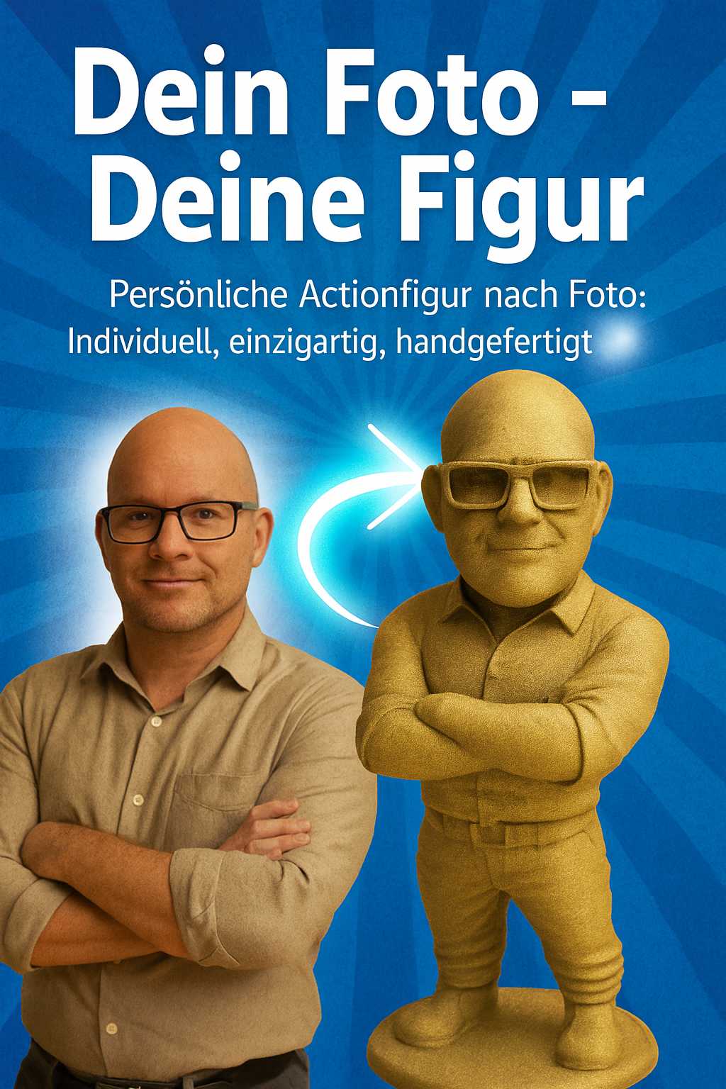 🦸‍♂️ Miniheld aus deinem Foto – das perfekte Geschenk mit Charakter